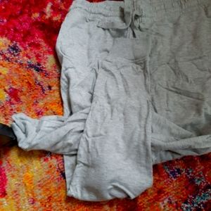 Men's Unisex Lounge Pants Large Gray NWOT